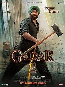 Zee Studios blockbuster " Gadar 2 ," headlined by Sunny Deol, could get a third part and a spinoff, provided the story is right. . Gadar 2 wiki